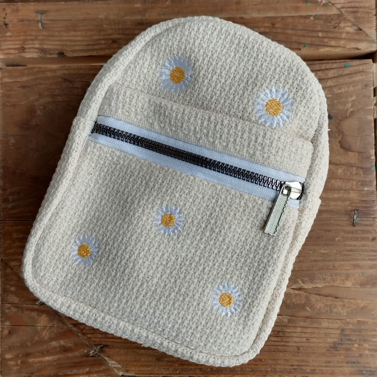 کیف سه کاره کنفی بابونه دوشی ، کوله و بادی بگ