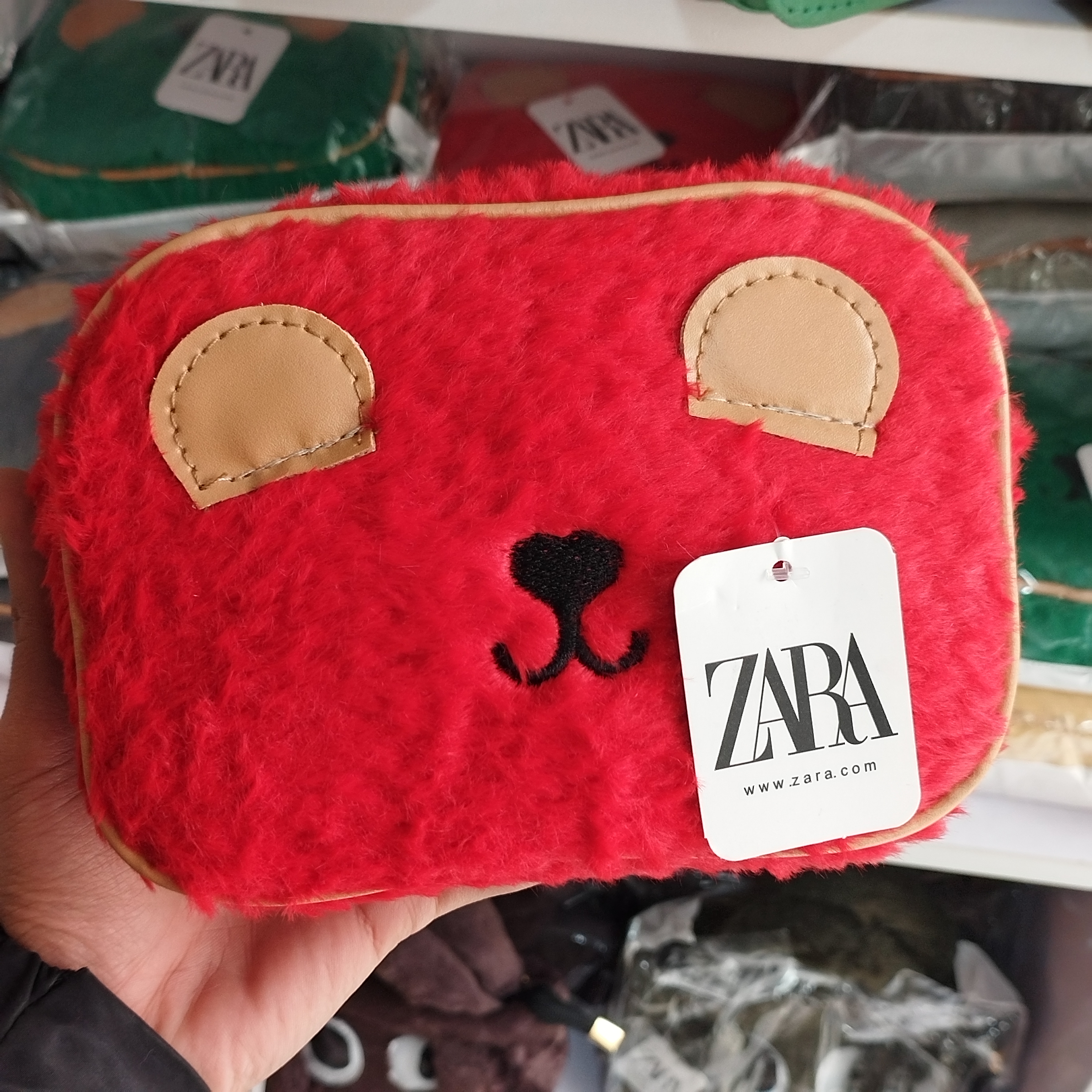 کیف دوشی تدی پشمالو کد 939