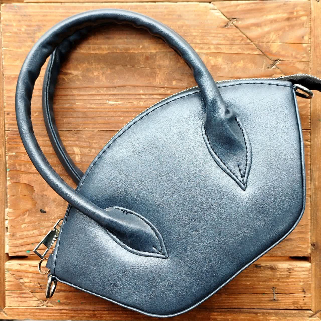 کیف دستی و دوشی چرم شسته کد 933