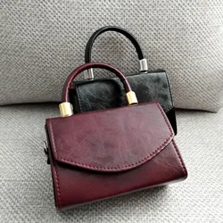 کیف دستی دوشی چرم شسته کد 936